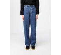 BOTTEGA VENETA High-Waisted Flared Jeans in Cotton Denim - Size: 38 - female