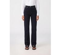 BOTTEGA VENETA High-Waisted Straight Leg Cotton Denim Jeans - Size: 40 - female