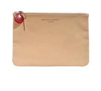 Bottega Veneta ILLUSIONE Leather Zip Cosmetic Pouch Makeup Fragrance Bag (9L X 6H x 0.2 W) - SMALL GIFT BAG - 1467