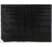 BOTTEGA VENETA Intrecciato Black Leather Document Holder - Size: OS - male