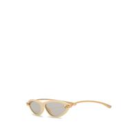 Bottega Veneta Knot Cat-eye Sunglasses - Gold - One Size