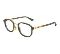 Bottega Veneta Man Bottega Veneta BV1376O 004 Optical frames Acetate Grey Transparent Round