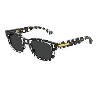Bottega Veneta Man Bottega Veneta BV1411S 004 Sunglasses Acetate Black Grey Squared