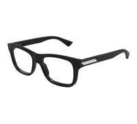 Bottega Veneta Man Bottega Veneta BV1412O 001 Optical frames Acetate Black Transparent Squared