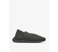 Bottega Veneta Mens Black Weave Intrecciato-woven Trainers Eur 43 / 9 Uk Men