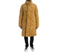 Bottega Veneta Men's Shearling Coat Padded 680356V0VIB9672 - 52 IT - Yellow