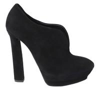 Bottega Veneta Preloved Ankle Boots In Black Suede Black