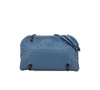 Bottega Veneta Preloved Chain Shoulder Bag - Blue Blue One Size