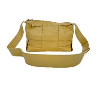 Bottega Veneta Preloved Medium Arco Camera Bag In Yellow Calf Leather Yellow