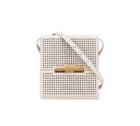 Bottega Veneta Preloved The Pouch Crystalembellished Canvas Crossbody - Brown Brown One Size