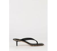 BOTTEGA VENETA Sampieri Rubber Thong Sandals with Medium Stiletto Heel - Size: 40 - female
