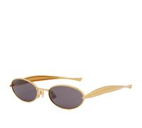 Bottega Veneta Sardine Sunglasses Gold/Grey