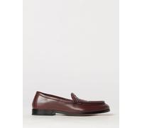 BOTTEGA VENETA Silenzio Intrecciato Leather Loafers with Low Heel - Size: 40 - female