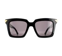 Bottega Veneta Square Womens Black Grey BV1005S - One Size