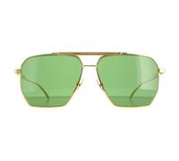 Bottega Veneta Square Womens Gold Green BV1012S Metal (archived) - One Size