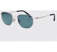 BOTTEGA VENETA Sunglasses Woman color Silver - Size: 50 - female