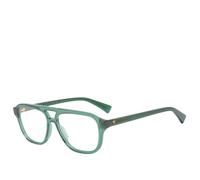 Bottega Veneta Triangle Stud Optical Glasses Green/Transparent