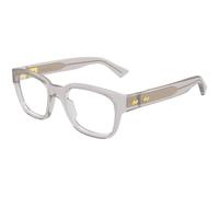 Bottega Veneta Unisex Bottega Veneta BV1403O 008 Optical frames Acetate Grey Transparent Squared