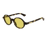Bottega Veneta Unisex Bottega Veneta BV1430S 002 Sunglasses Acetate Havana Round