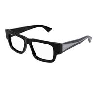 Bottega Veneta Woman Bottega Veneta BV1280O 001 Optical frames Acetate Black Transparent Squared