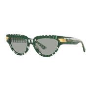 Bottega Veneta Woman Sunglass BV1035S - Frame color: Green, Lens color: Green