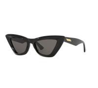 Bottega Veneta Woman Sunglass BV1101S - Frame color: Black, Lens color: Grey