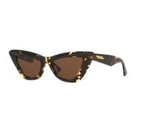 Bottega Veneta Woman Sunglass BV1101S - Frame color: Tortoise, Lens color: Brown
