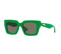 Bottega Veneta Woman Sunglass BV1212S - Frame color: Green, Lens color: Green