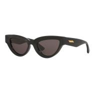 Bottega Veneta Woman Sunglass BV1249S - Frame color: Black, Lens color: Grey