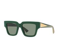 Bottega Veneta Woman Sunglass BV1276S - Frame color: Green, Lens color: Green