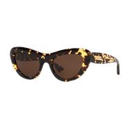 Bottega Veneta Woman Sunglass BV1282S - Frame color: Tortoise, Lens color: Brown