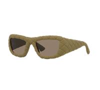 Bottega Veneta Woman Sunglass BV1303S - Frame color: Green, Lens color: Brown