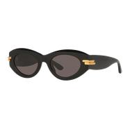 Bottega Veneta Woman Sunglass BV1322S - Frame color: Black, Lens color: Grey