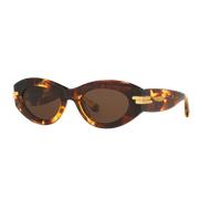 Bottega Veneta Woman Sunglass BV1322S - Frame color: Tortoise, Lens color: Brown