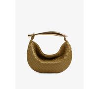 Bottega Veneta Womens Acorn/muse Brass Sardine Intrecciato Leather Top-handle Bag