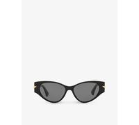 Bottega Veneta Womens Black Bv1002s Cat-eye Acetate Sunglasses 55mm
