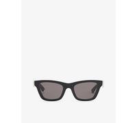 Bottega Veneta Womens Black Bv1119s Cat-eye Acetate Sunglasses 15mm