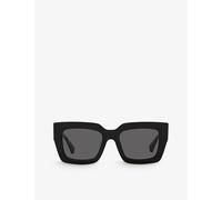 Bottega Veneta Womens Bottega Veneta Bv1212S Square-Frame Acetate Sunglasses Black