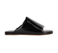 Bottega Veneta Womens Cushion Slides Black - Size EU 36