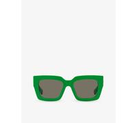 Bottega Veneta BV1212S 003 Women's Sunglasses Green Size 52