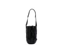 Bottega Veneta Women's Preloved Nappa Intrecciato Casette Lantern Bucket Bag in Black