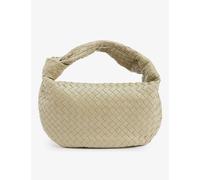 Bottega Veneta Womens Travertine-gold Teen Jodie Intrecciato Leather Shoulder Bag