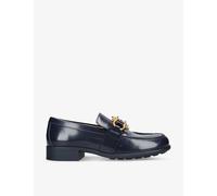 Bottega Veneta Womens Vy Madame Horsebit-embellished Leather Loafers Eur 38/5 Uk Women