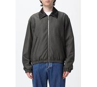 BOTTEGA VENETA Wool and Mohair Blend Bomber Jacket with Leather Collar - Size: 50 - male