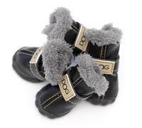 Bottes d'Hiver Pour Chien 4 Pieces - Protecteurs de Pattes à Semelle