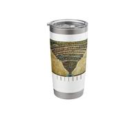 Botticelli Hell Map Divine Comedy Dante Gift Stainless Steel Insulated Tumbler