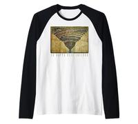 Botticelli Hell Map The Divine Comedy Dante Raglan Baseball Tee