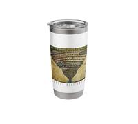 Botticelli Hell Map The Divine Comedy Dante Stainless Steel Insulated Tumbler