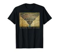 Botticelli Hell Map The Divine Comedy Dante T-Shirt