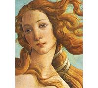 Botticelli LARGE Notebook #6: Cool Artist Gifts - The Birth of Venus Sandro Botticelli Notebook College Ruled to Write in 8.5x11" LARGE 100 Lined Pages